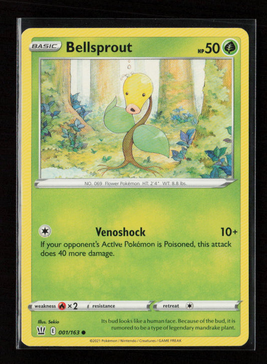 Bellsprout Common SWSH05: Battle Styles 001/163 LP
