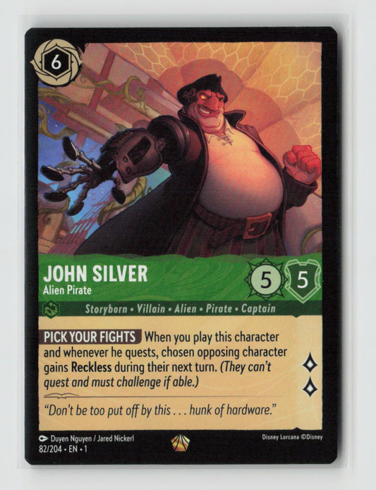 John Silver - Alien Pirate Legendary The First Chapter 82/204 NM