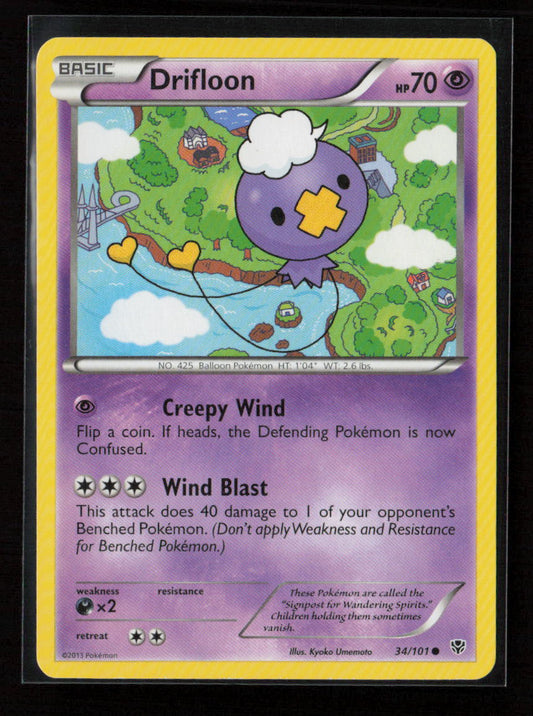 Drifloon Common Plasma Blast 34/101 LP