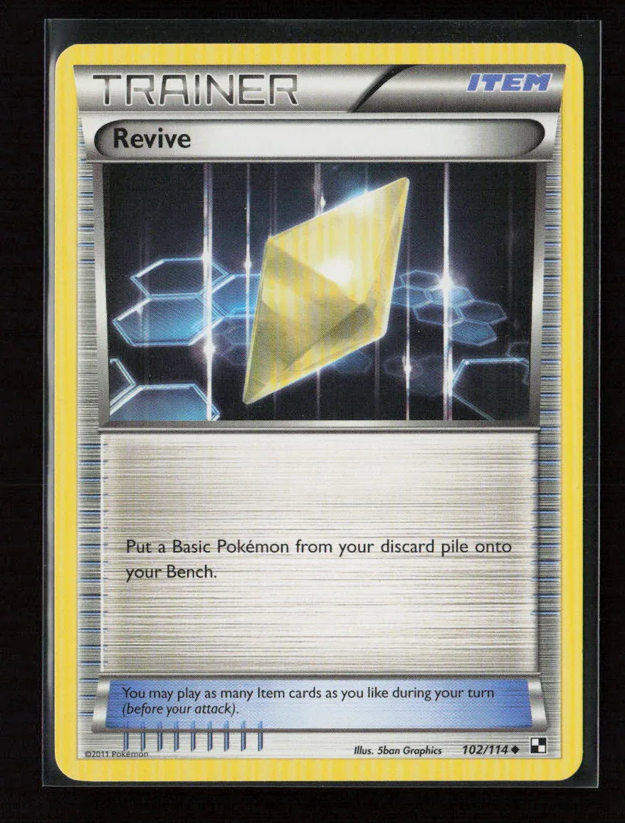 Revive Uncommon Black and White 102/114 LP - Kang's Collectibles