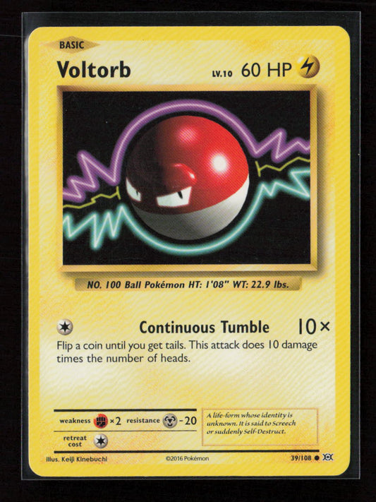 Voltorb Common XY - Evolutions 39/108 LP