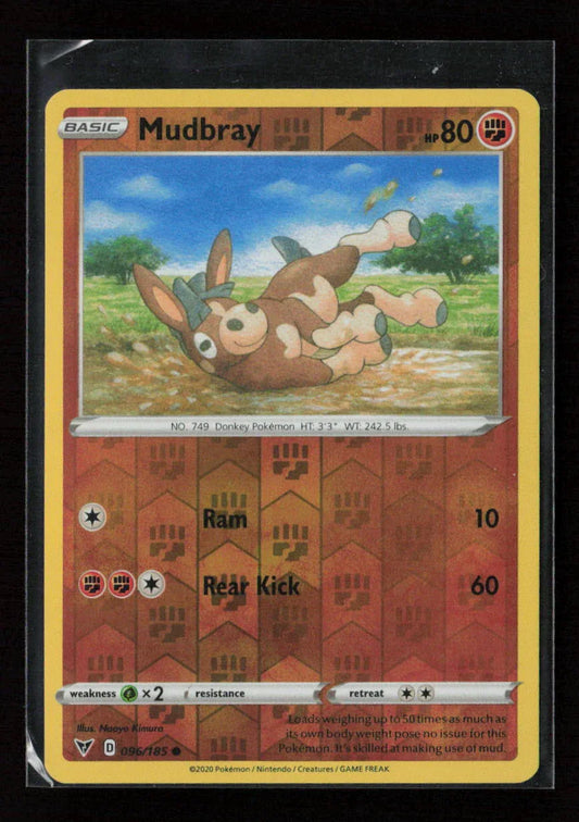 Mudbray Common SWSH04: Vivid Voltage 096/185 LP - Kang's Collectibles