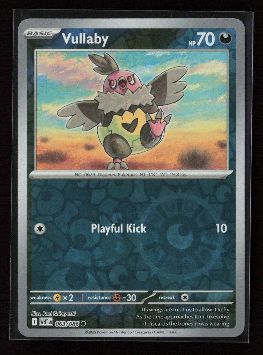 Vullaby Common SV: White Flare 063/086 NM - Kang's Collectibles
