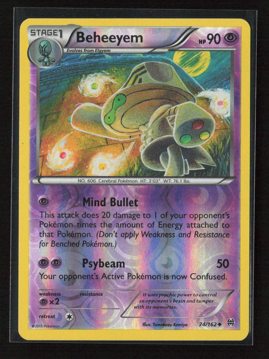 Beheeyem Uncommon XY - BREAKthrough 74/162 LP - Kang's Collectibles