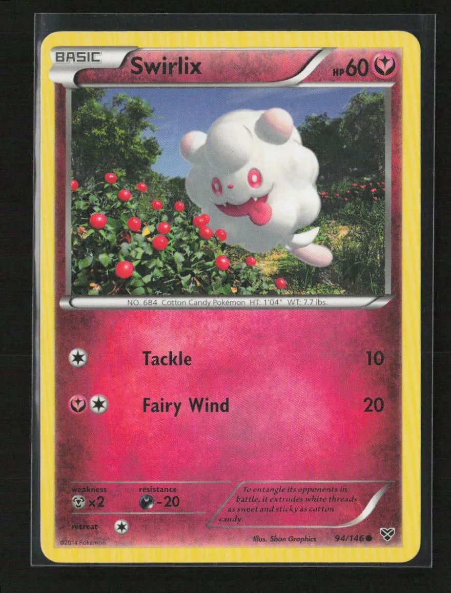 Swirlix Common XY Base Set 94/146 LP - Kang's Collectibles