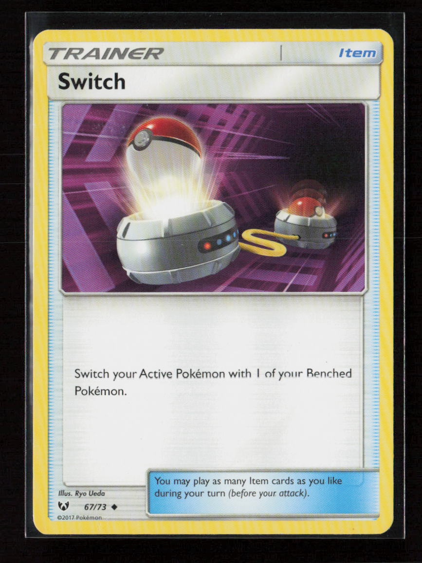 Switch Uncommon Shining Legends 67/73 LP