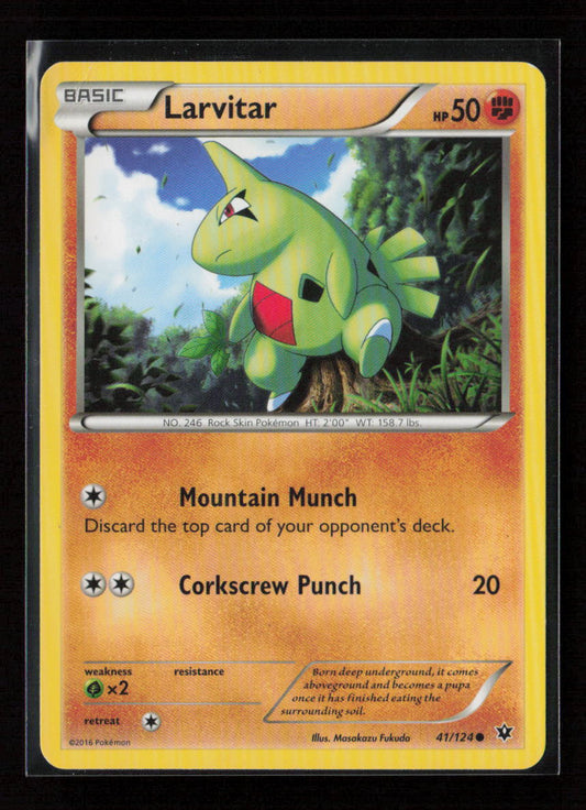 Larvitar (41) Common XY - Fates Collide 41/124 MP