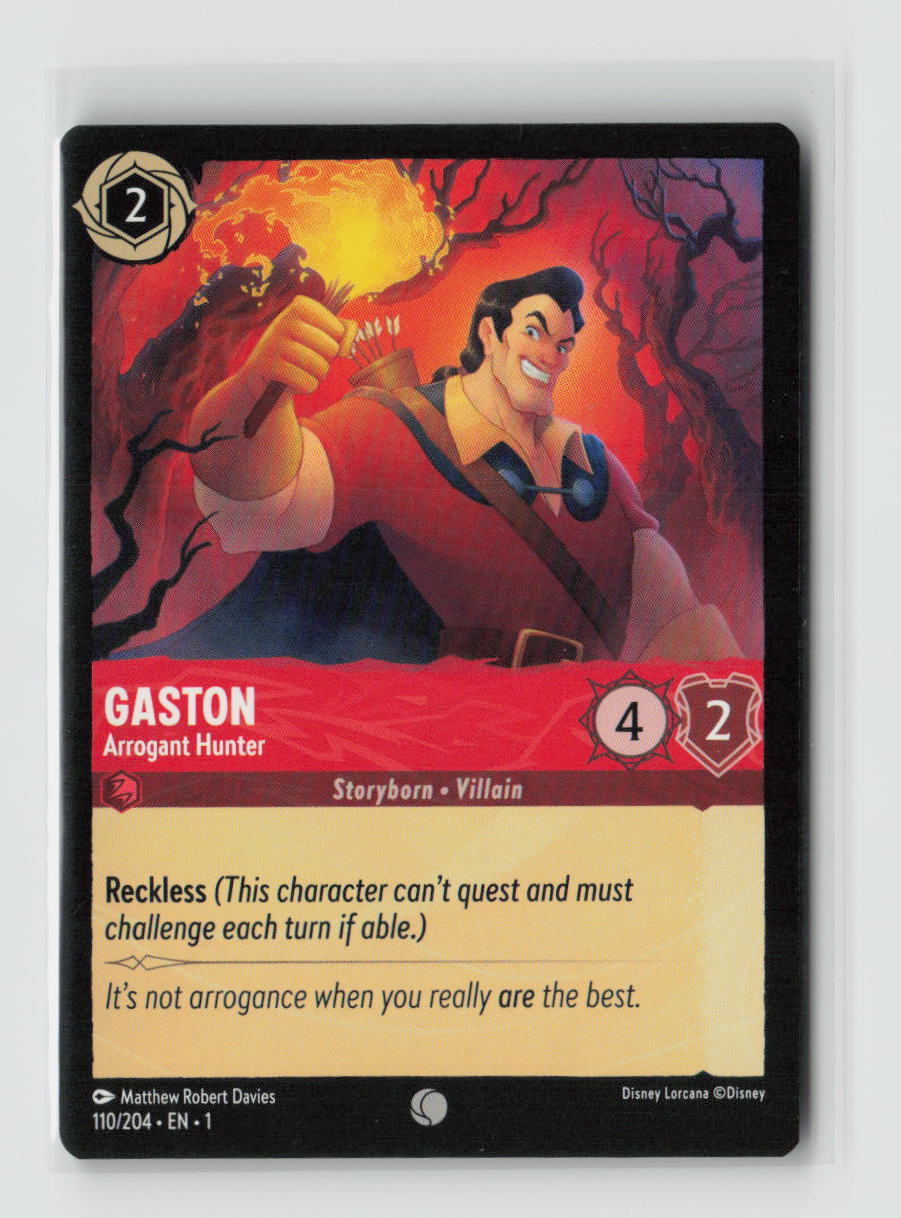 Gaston - Arrogant Hunter Common Fabled 115/204 NM