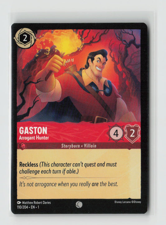 Gaston - Arrogant Hunter Common Fabled 115/204 NM