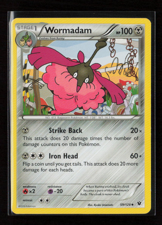 Wormadam (59) Uncommon XY - Fates Collide 59/124 LP