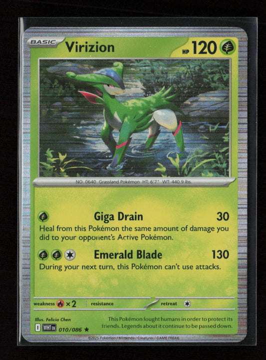 Virizion Rare SV: White Flare 010/086 NM