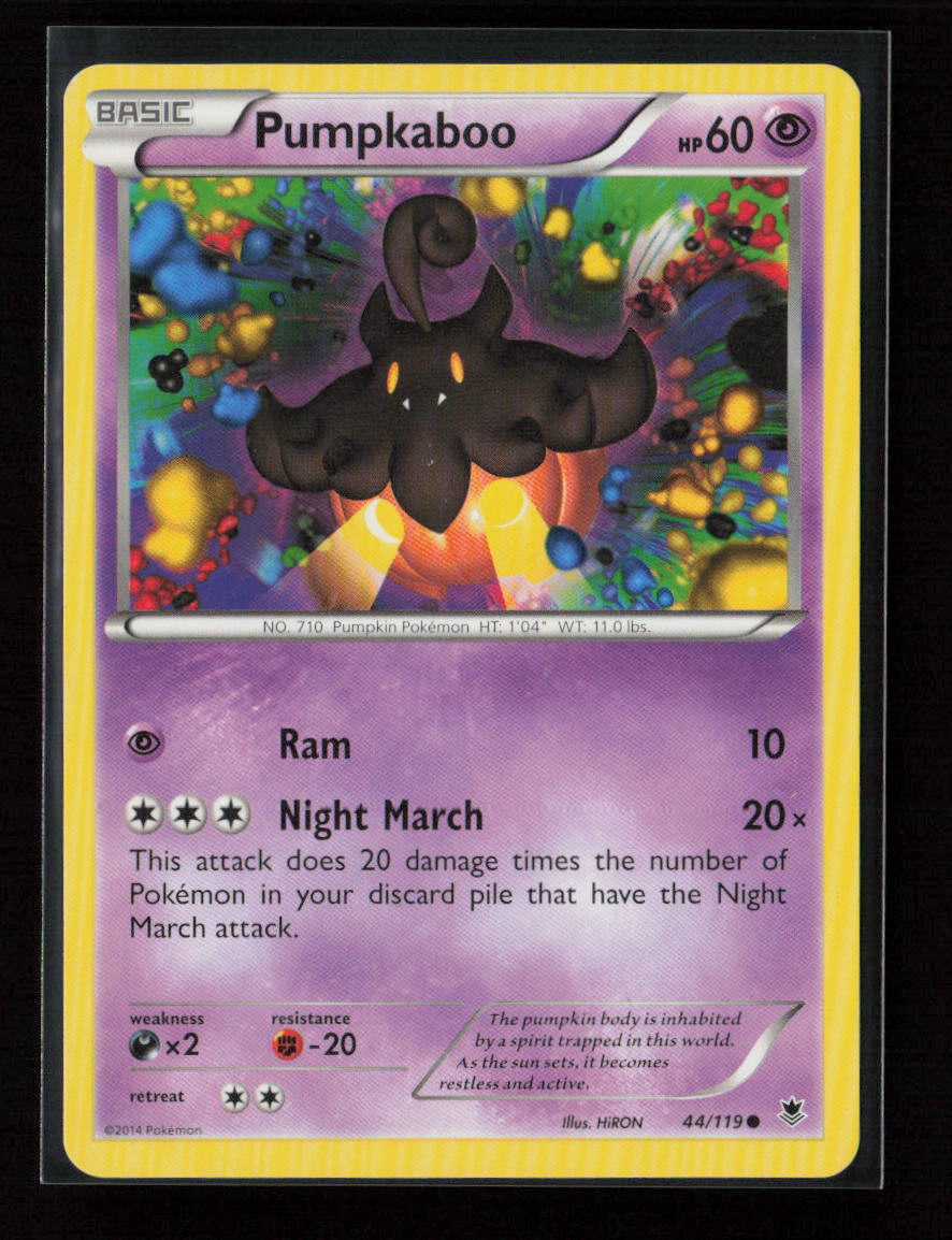 Pumpkaboo Common XY - Phantom Forces 44/119 LP