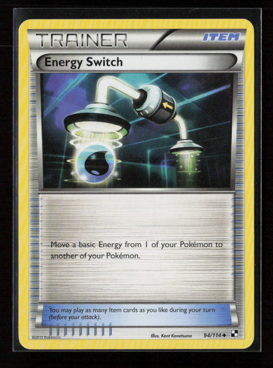 Energy Switch Uncommon Black and White 94/114 LP