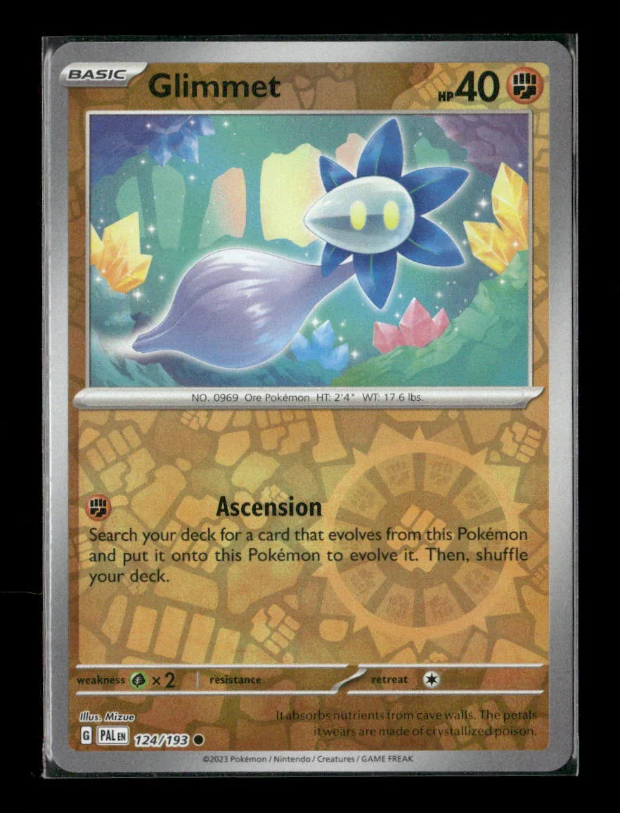 Glimmet - Common SV02: Paldea Evolved 124/193 LP - Kang's Collectibles