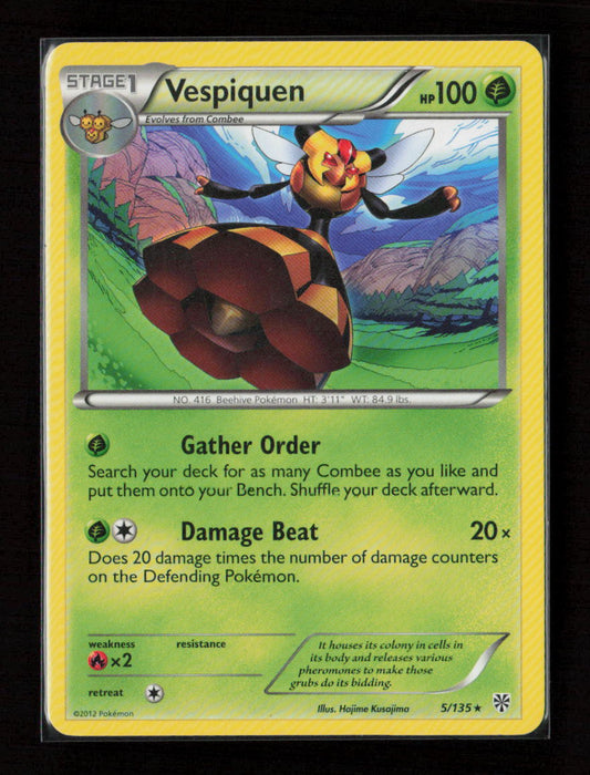 Vespiquen Rare Plasma Storm 5/135 LP