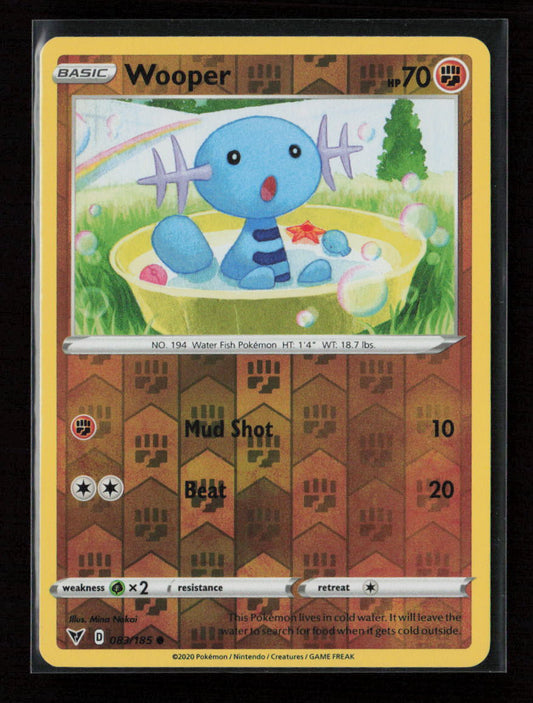 Wooper Common SWSH04: Vivid Voltage 083/185 NM