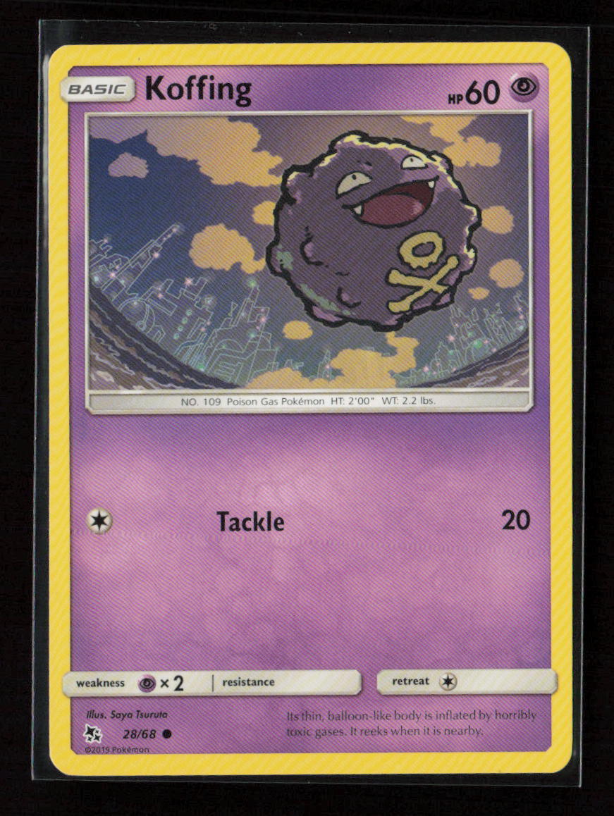 Koffing Common Hidden Fates 28/68 LP