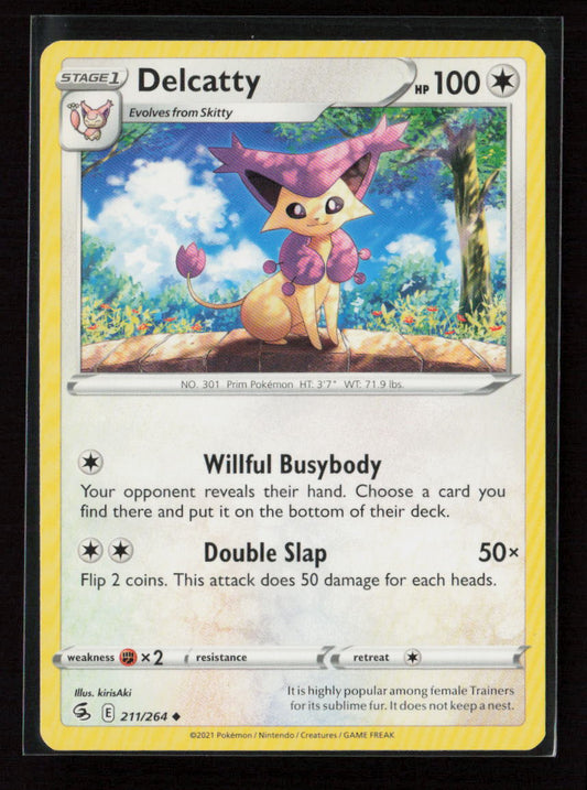 Delcatty Uncommon SWSH08: Fusion Strike 211/264 LP