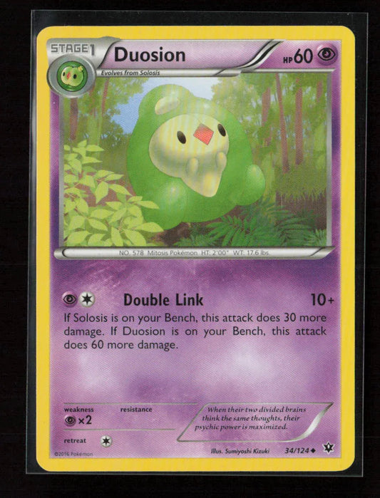 Duosion Uncommon XY - Fates Collide 34/124 LP - Kang's Collectibles