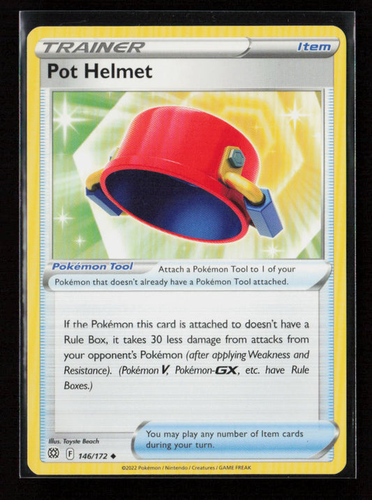 Pot Helmet Uncommon SWSH09: Brilliant Stars 146/172 LP