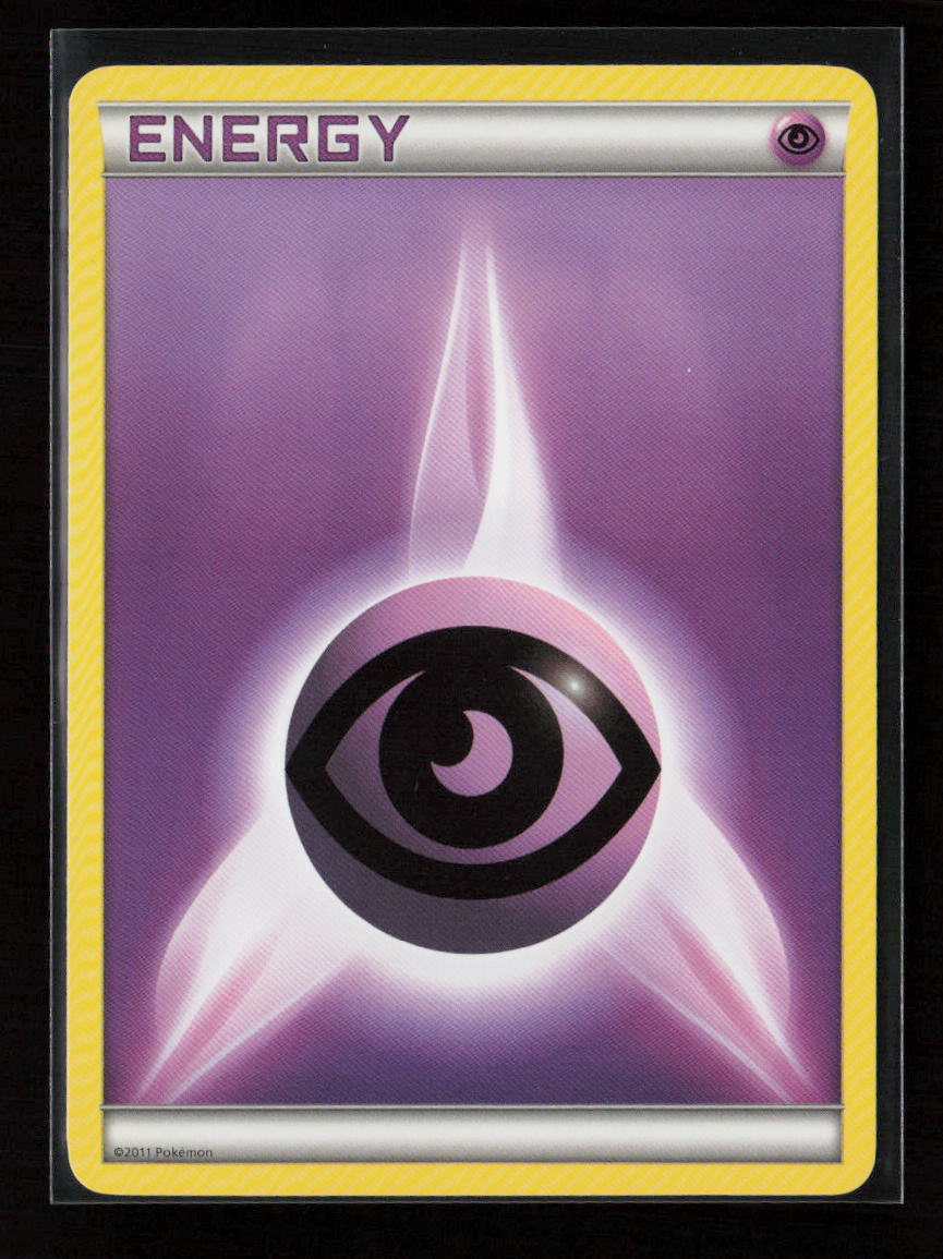 Psychic Energy (2011 Unnumbered) Promo League & Championship Cards NM