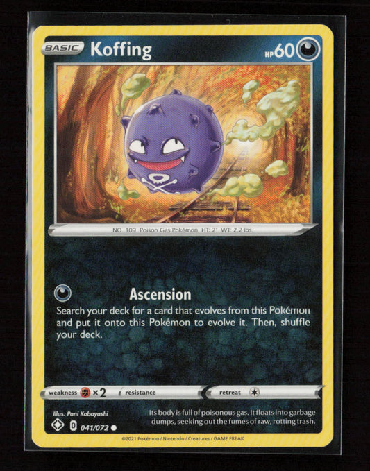 Koffing Common Shining Fates 041/072 NM