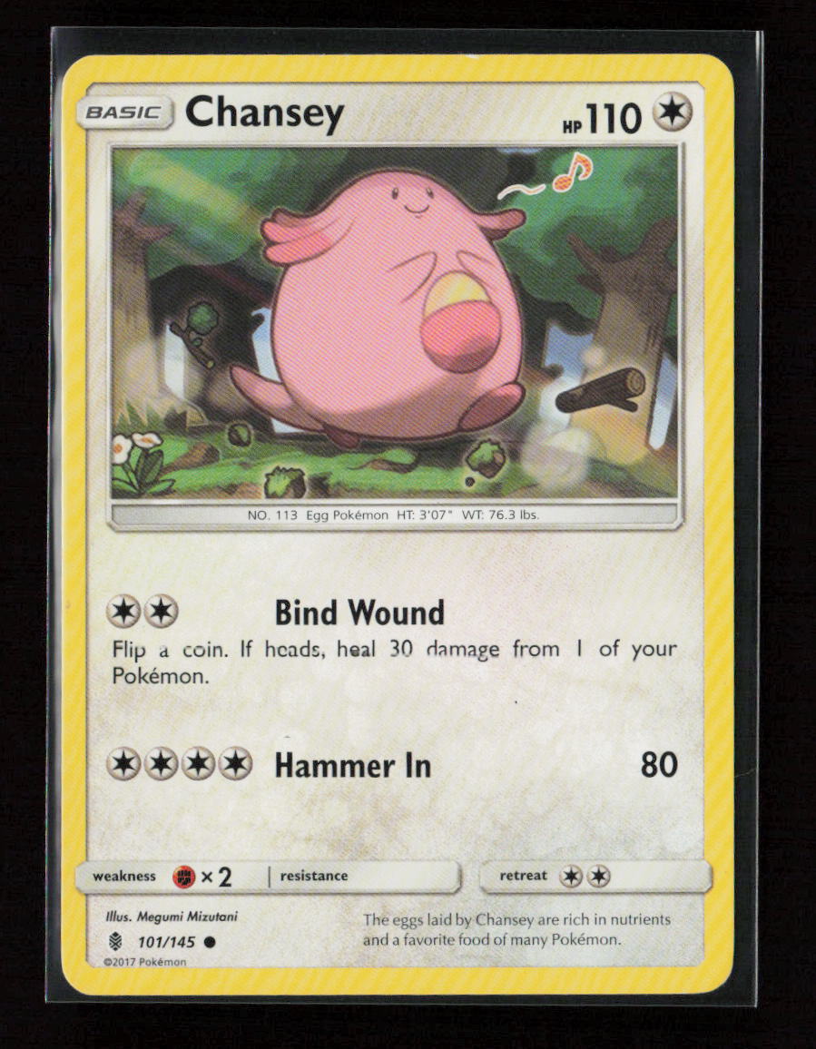 Chansey Common SM - Guardians Rising 101/145 LP
