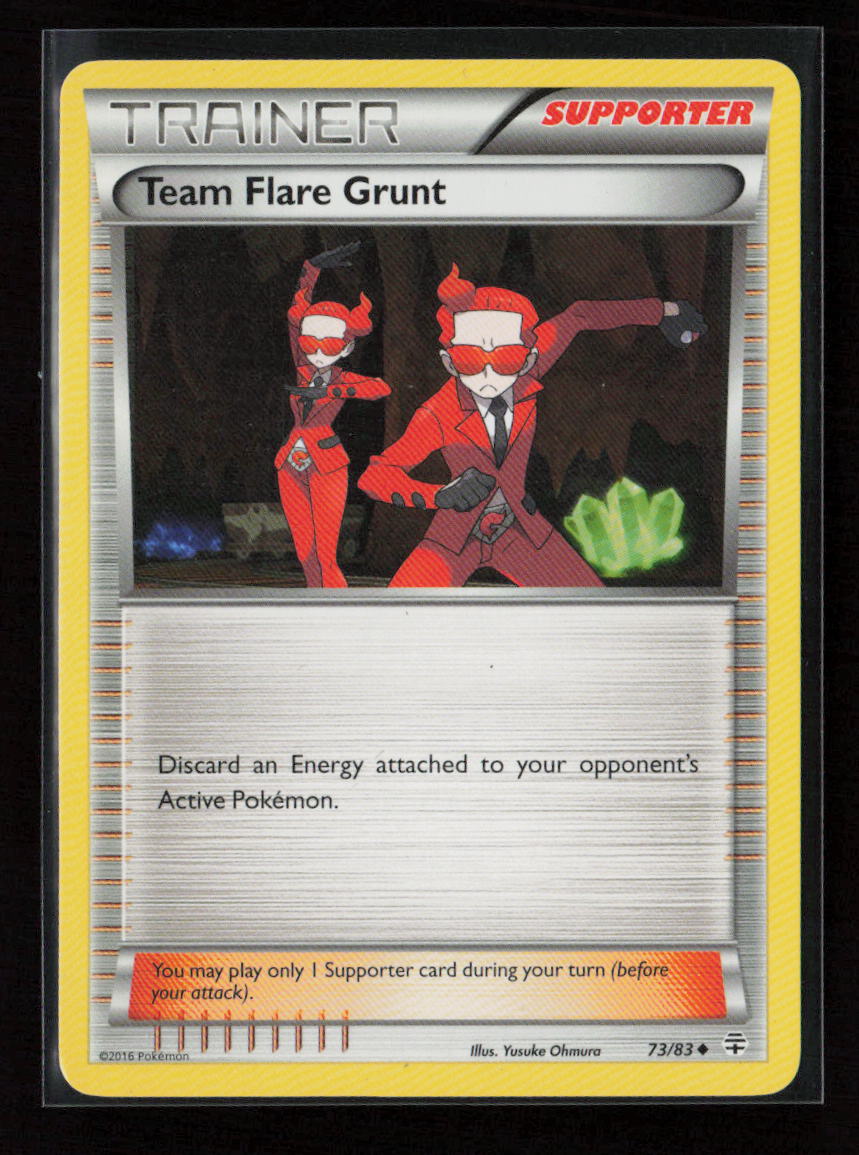 Team Flare Grunt Uncommon Generations 73/83 LP