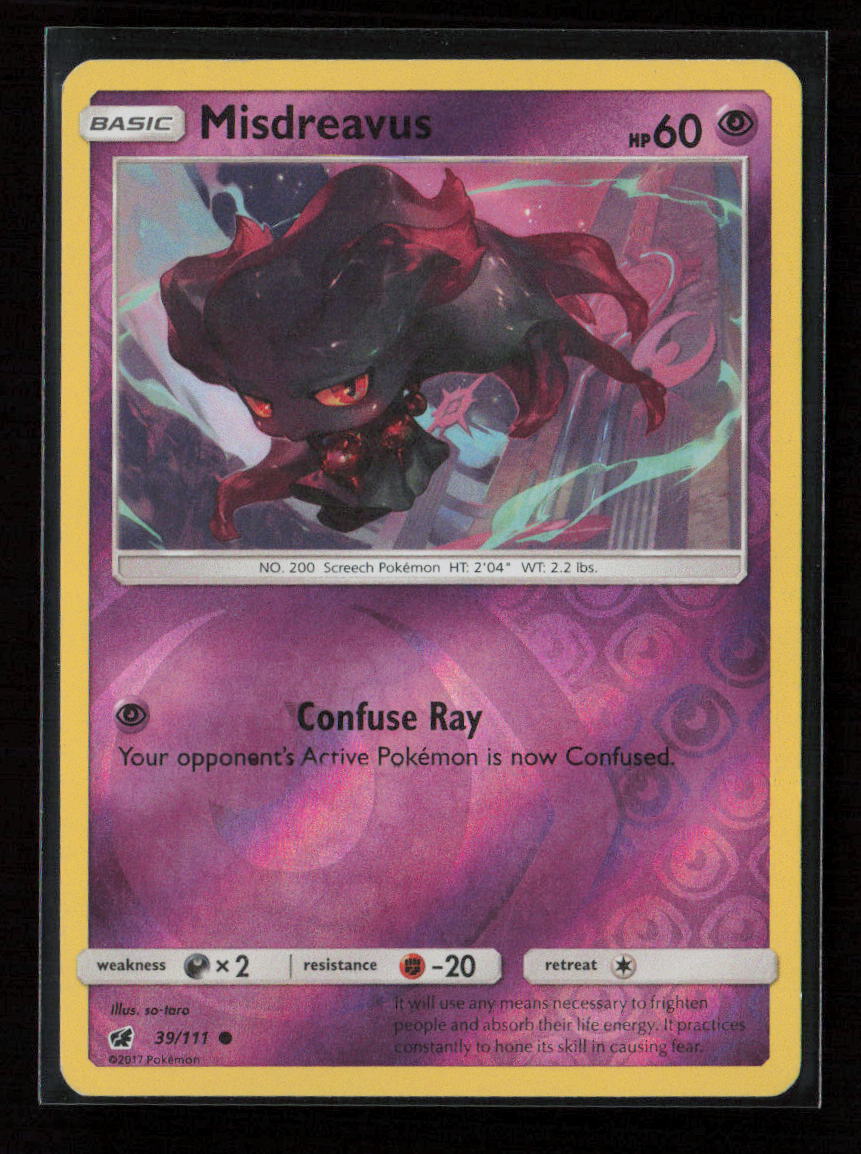 Misdreavus Common SM - Crimson Invasion 39/111 LP