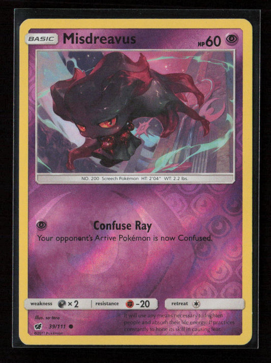 Misdreavus Common SM - Crimson Invasion 39/111 LP