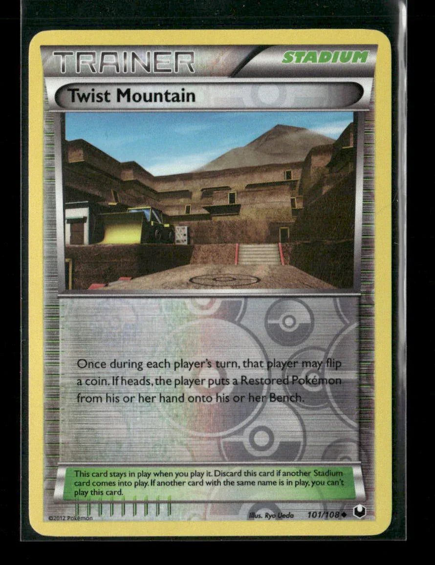 Twist Mountain Uncommon Dark Explorers 101/108 LP - Kang's Collectibles
