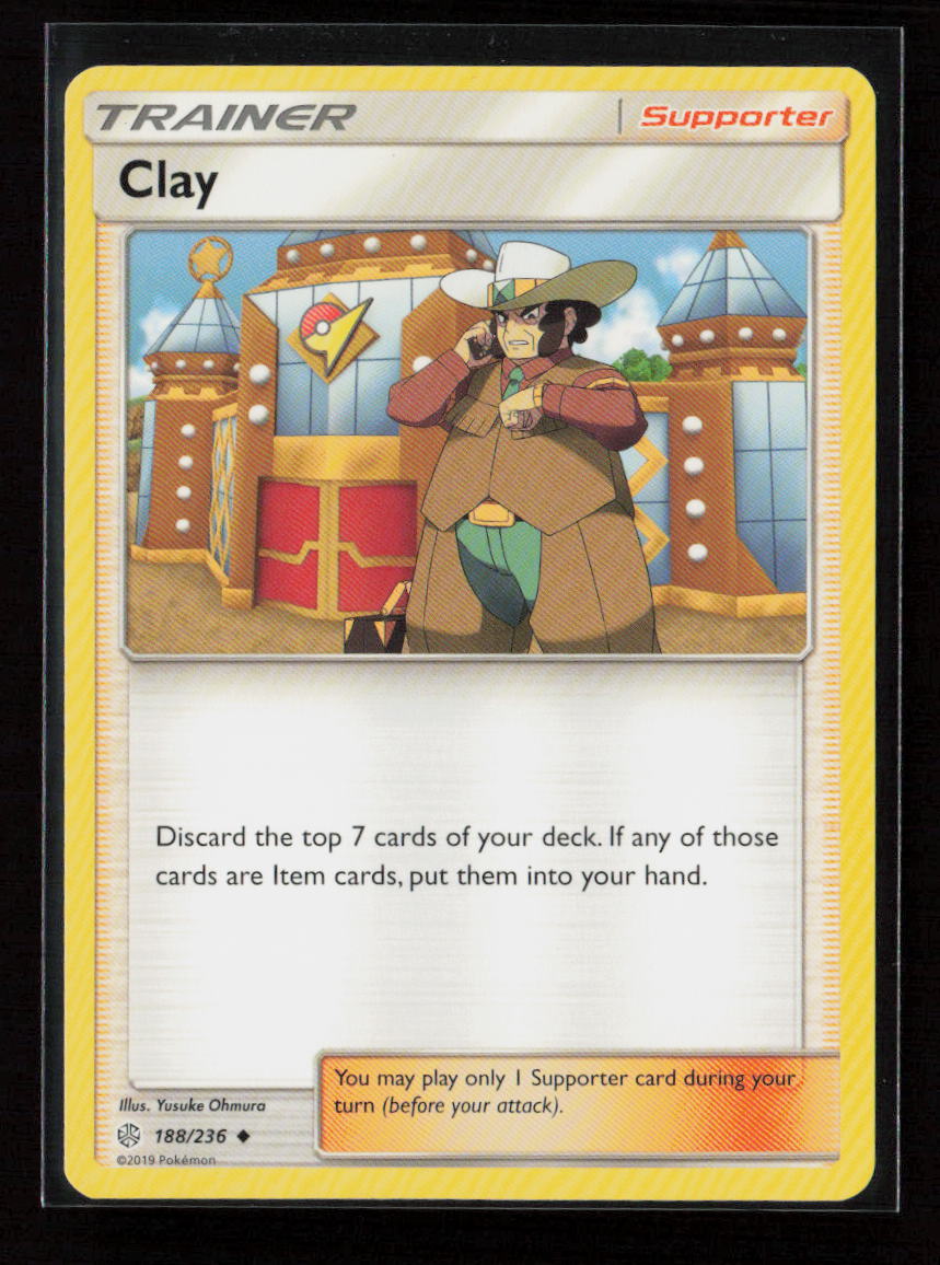 Clay Uncommon SM - Cosmic Eclipse 188/236 LP