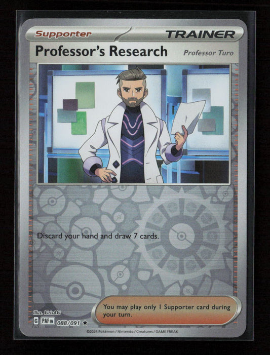Professor's Research - Rare SV: Paldean Fates 088/091 NM