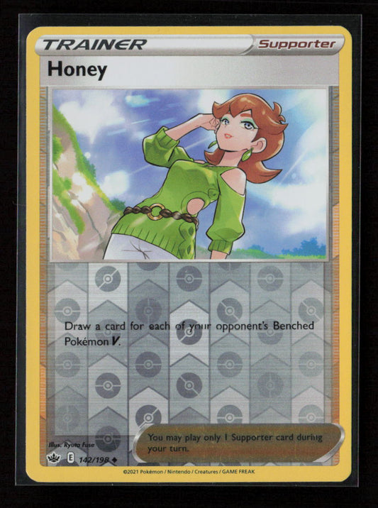 Honey Uncommon SWSH06: Chilling Reign 142/198 NM