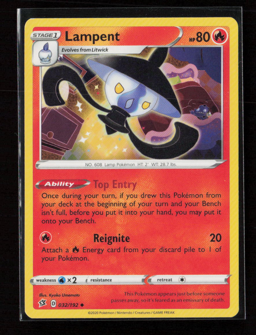 Lampent Uncommon SWSH02: Rebel Clash 032/192 LP