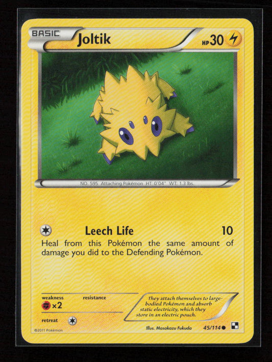 Joltik (45) Common Black and White 45/114 LP