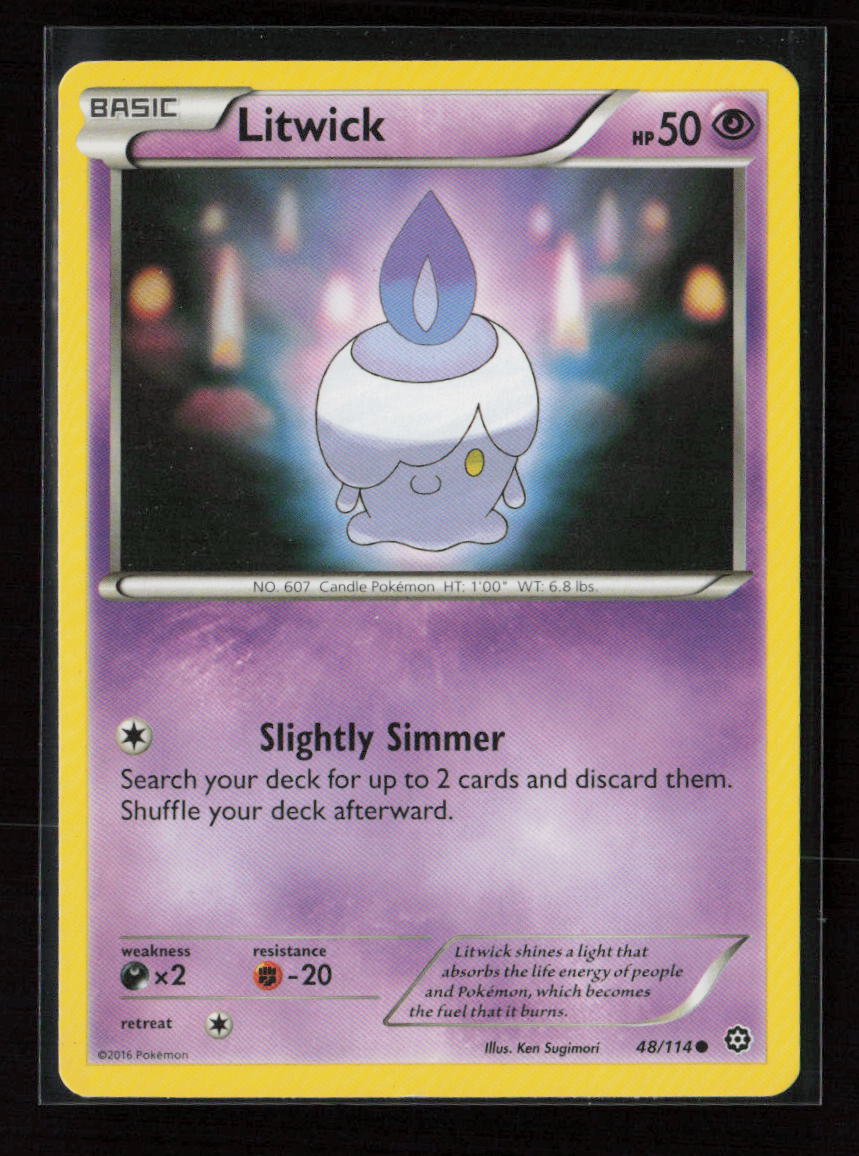 Litwick Common XY - Steam Siege 48/114 LP
