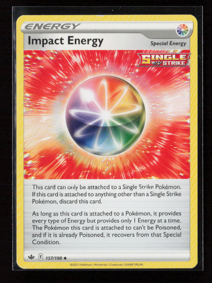 Impact Energy Uncommon SWSH06: Chilling Reign 157/198 LP