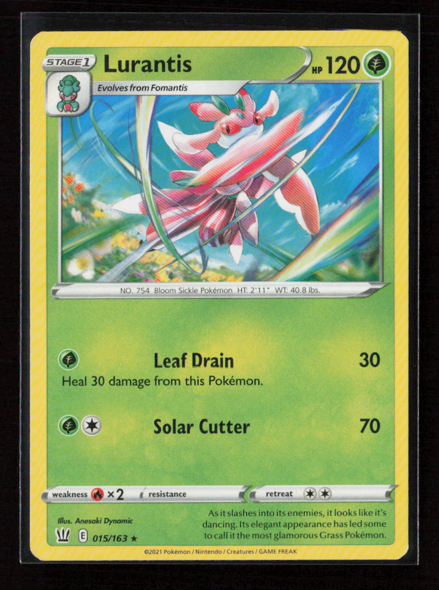 Lurantis Rare SWSH05: Battle Styles 015/163 LP