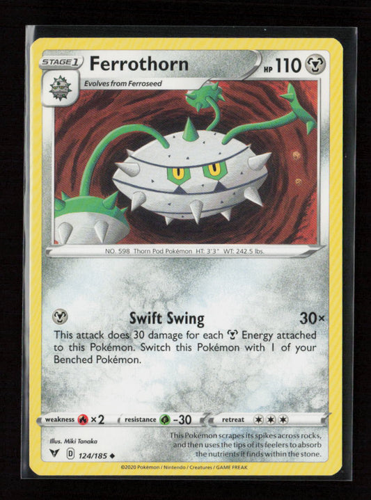 Ferrothorn Uncommon SWSH04: Vivid Voltage 124/185 LP