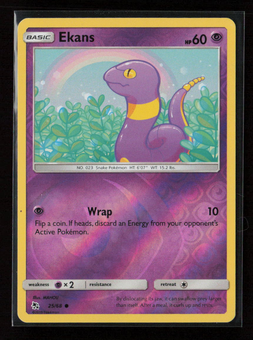 Ekans (25) Common Hidden Fates 25/68 LP
