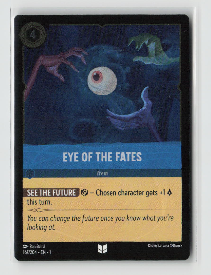 Eye of the Fates Uncommon The First Chapter 167/204 NM