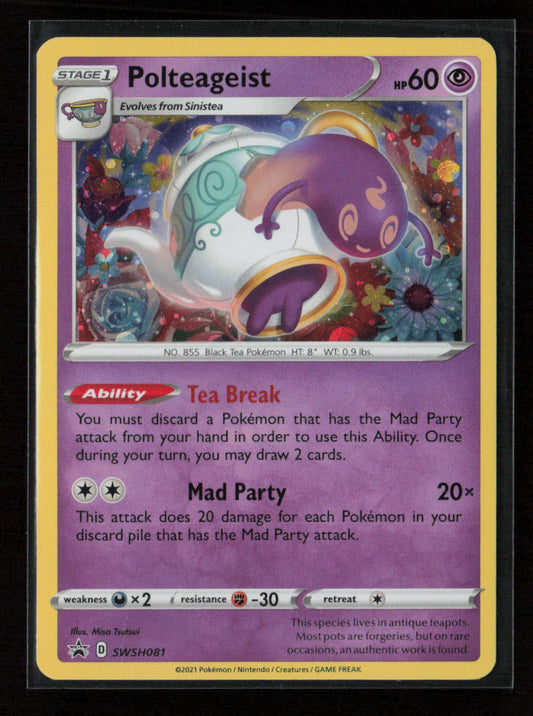 Polteageist - Promo SWSH: Sword & Shield Promo Cards SWSH081 NM