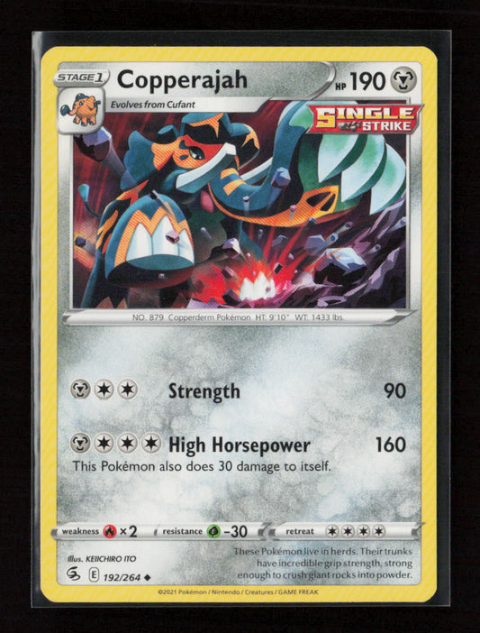 Copperajah Uncommon SWSH08: Fusion Strike 192/264 LP