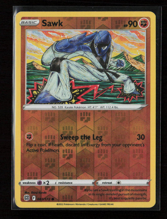 Sawk Common SWSH09: Brilliant Stars 081/172 NM