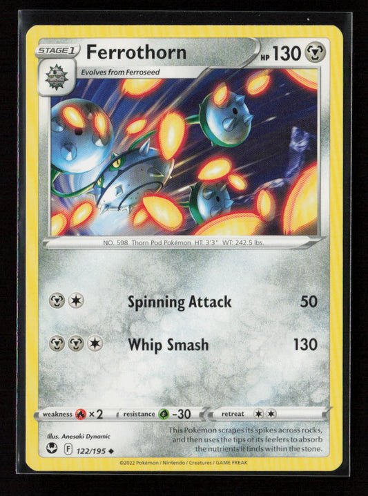 Ferrothorn Uncommon SWSH12: Silver Tempest 122/195 LP