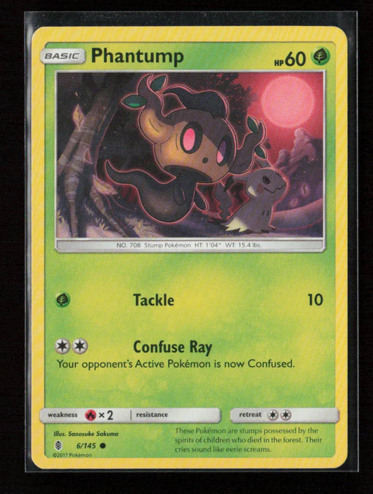 Phantump Common SM - Guardians Rising 6/145 LP - Kang's Collectibles