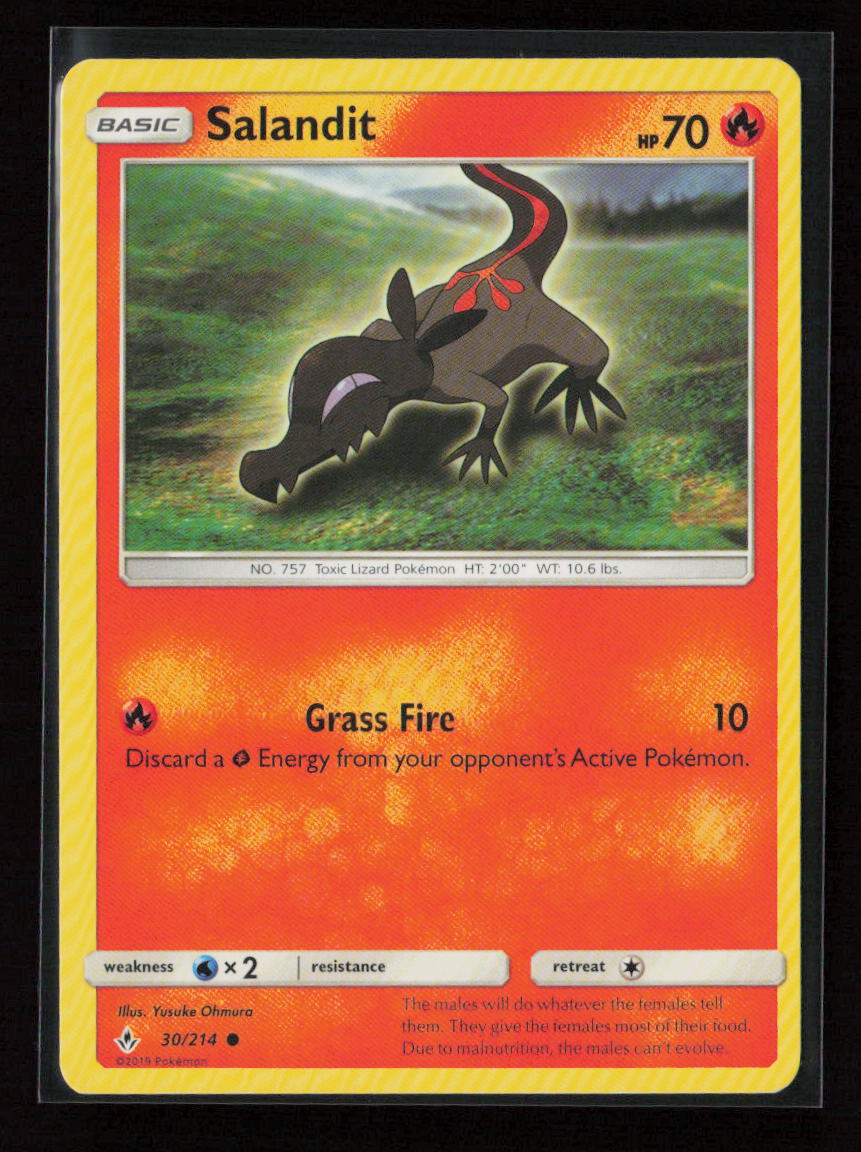 Salandit Common SM - Unbroken Bonds 30/214 LP