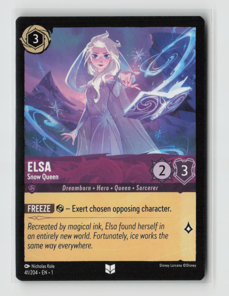 Elsa - Snow Queen Uncommon The First Chapter 41/204 NM