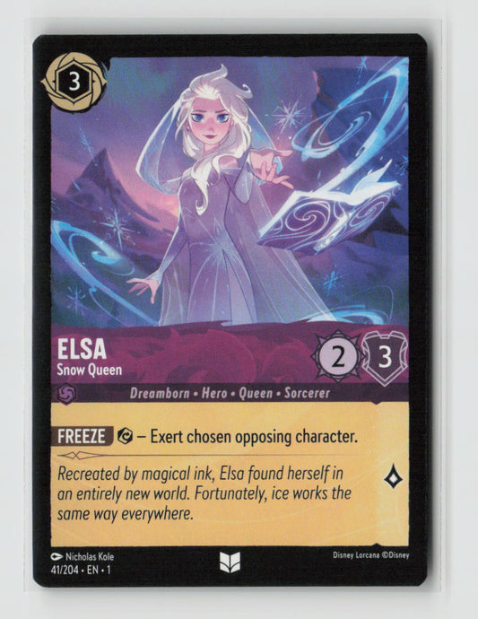 Elsa - Snow Queen Uncommon The First Chapter 41/204 NM